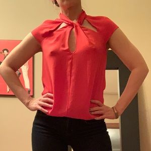 BCBG Short Sleeved Blouse